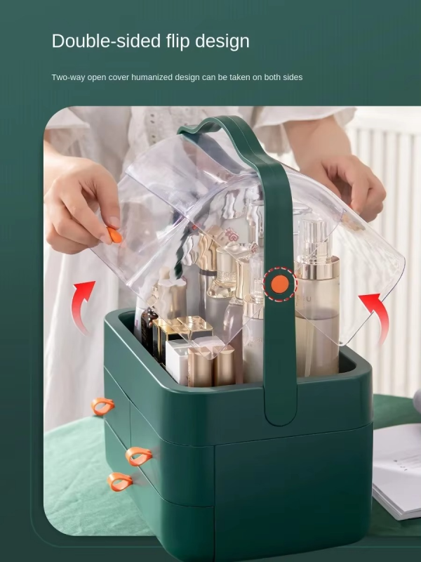 Multi-Functional Acrylic Cosmetic Organizer