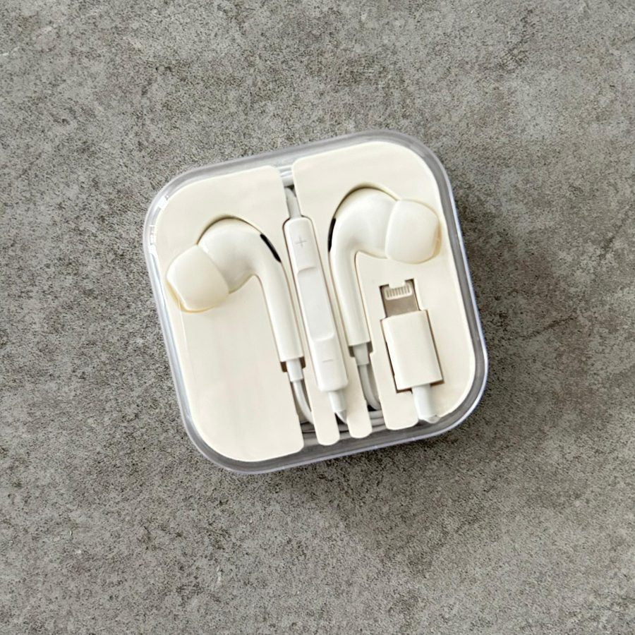 Apple Wired Earphones with Mic – Handsfree