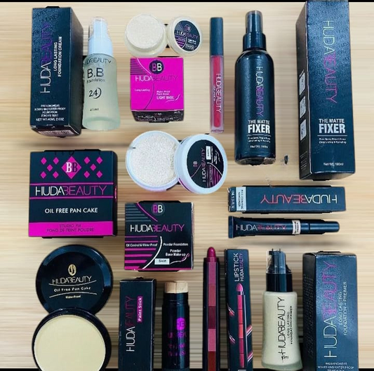10 in 1 Huda Beauty Makeup Bundle – Complete Beauty Kit